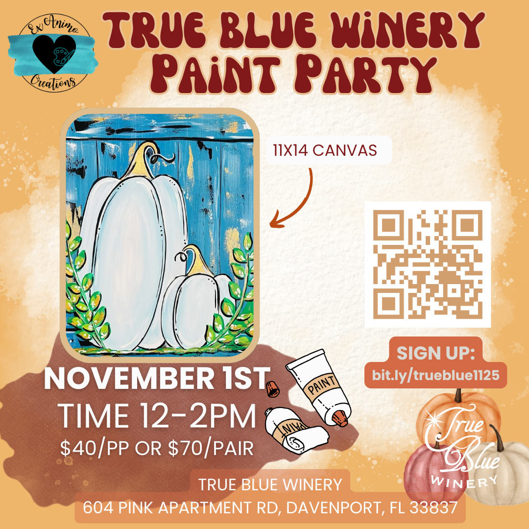 TrueBlueWineryPaintPartyNovember1st